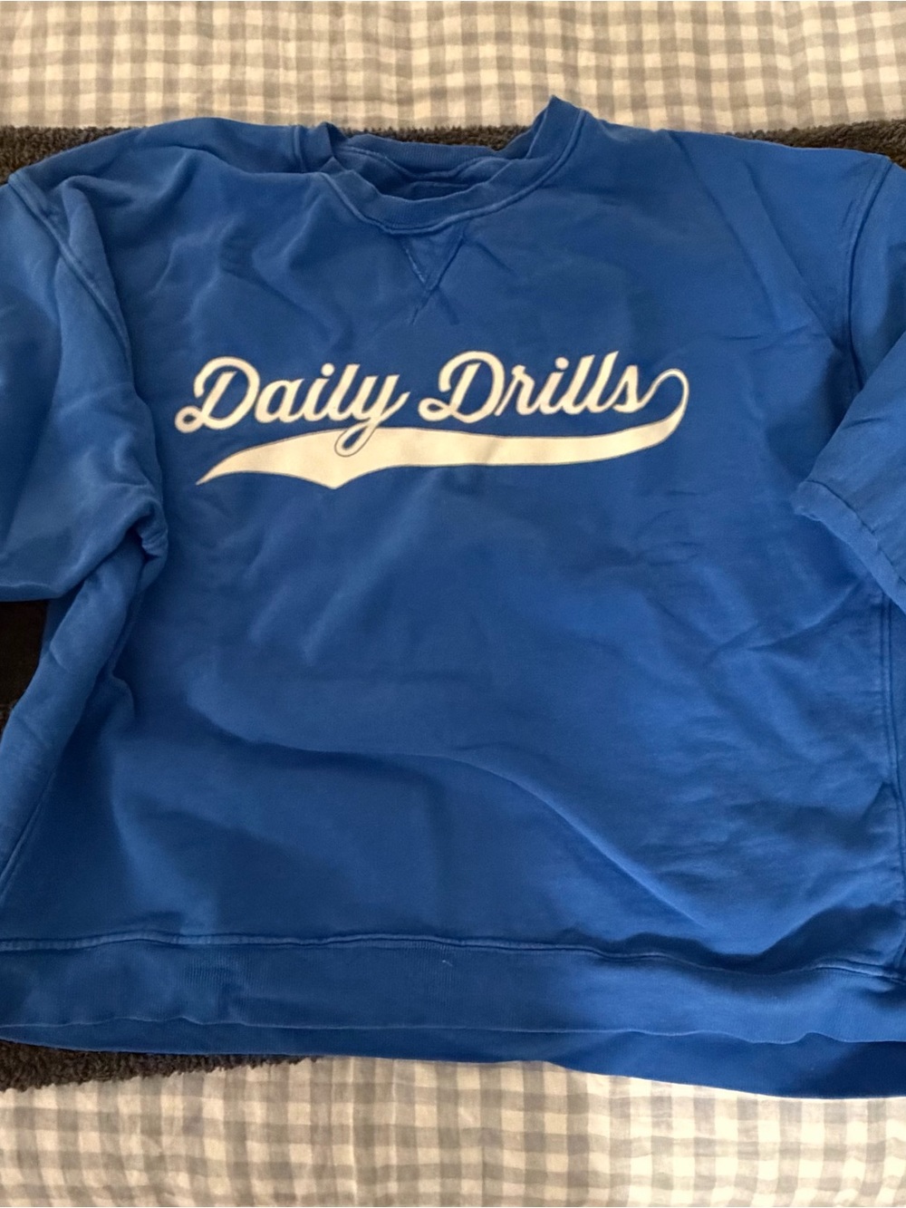 Daily Drills Unisex Oversized crew XS/S